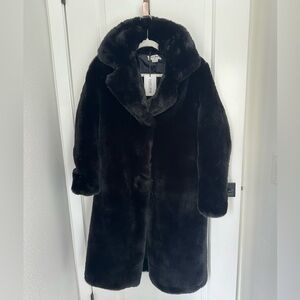 Faux fur coat NWT